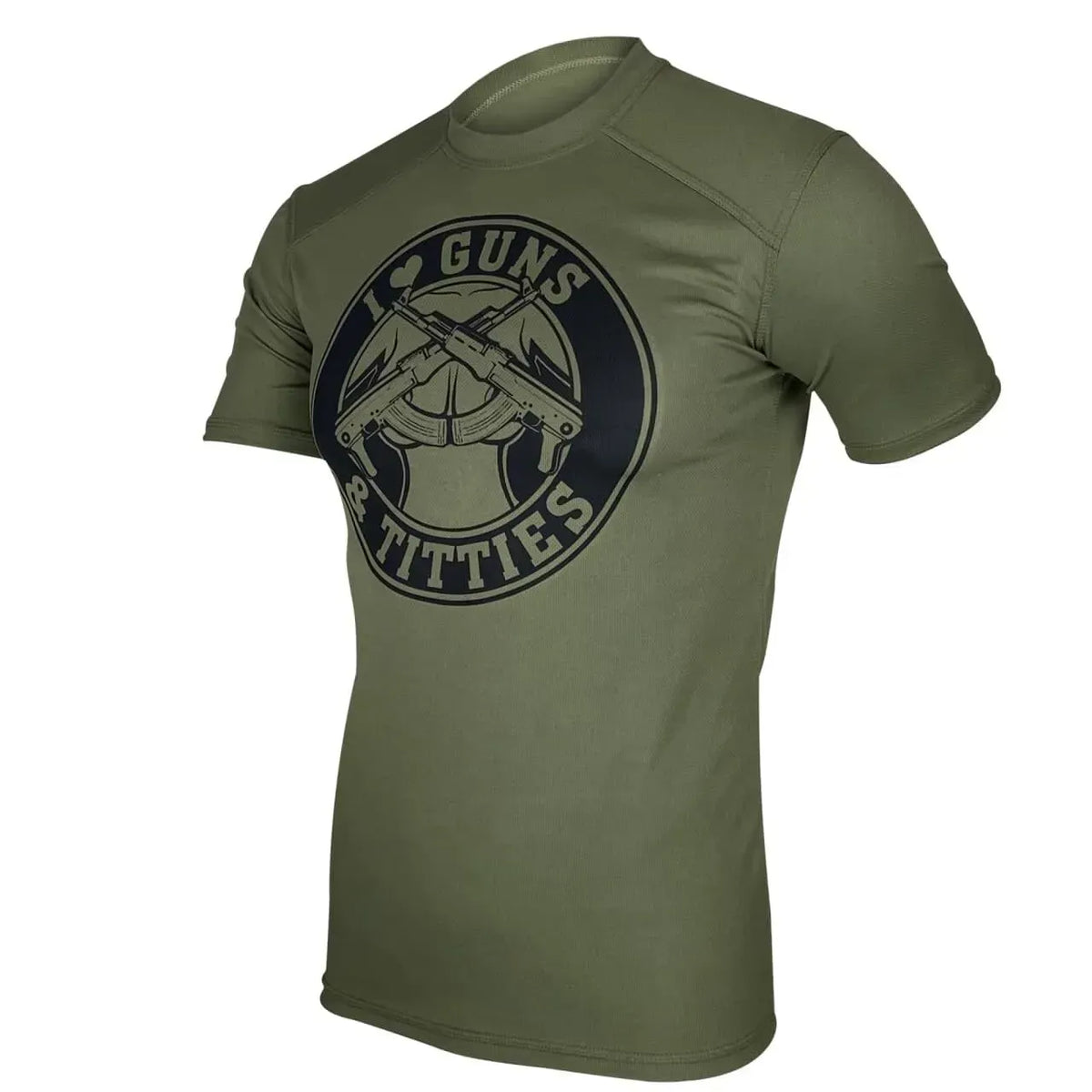 T-Shirt I Love Guns & Titties