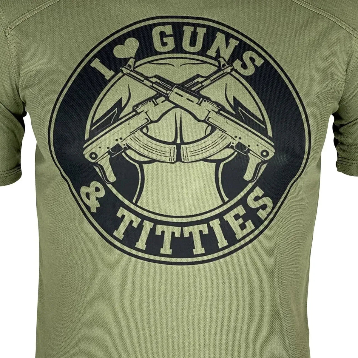 T-Shirt I Love Guns & Titties