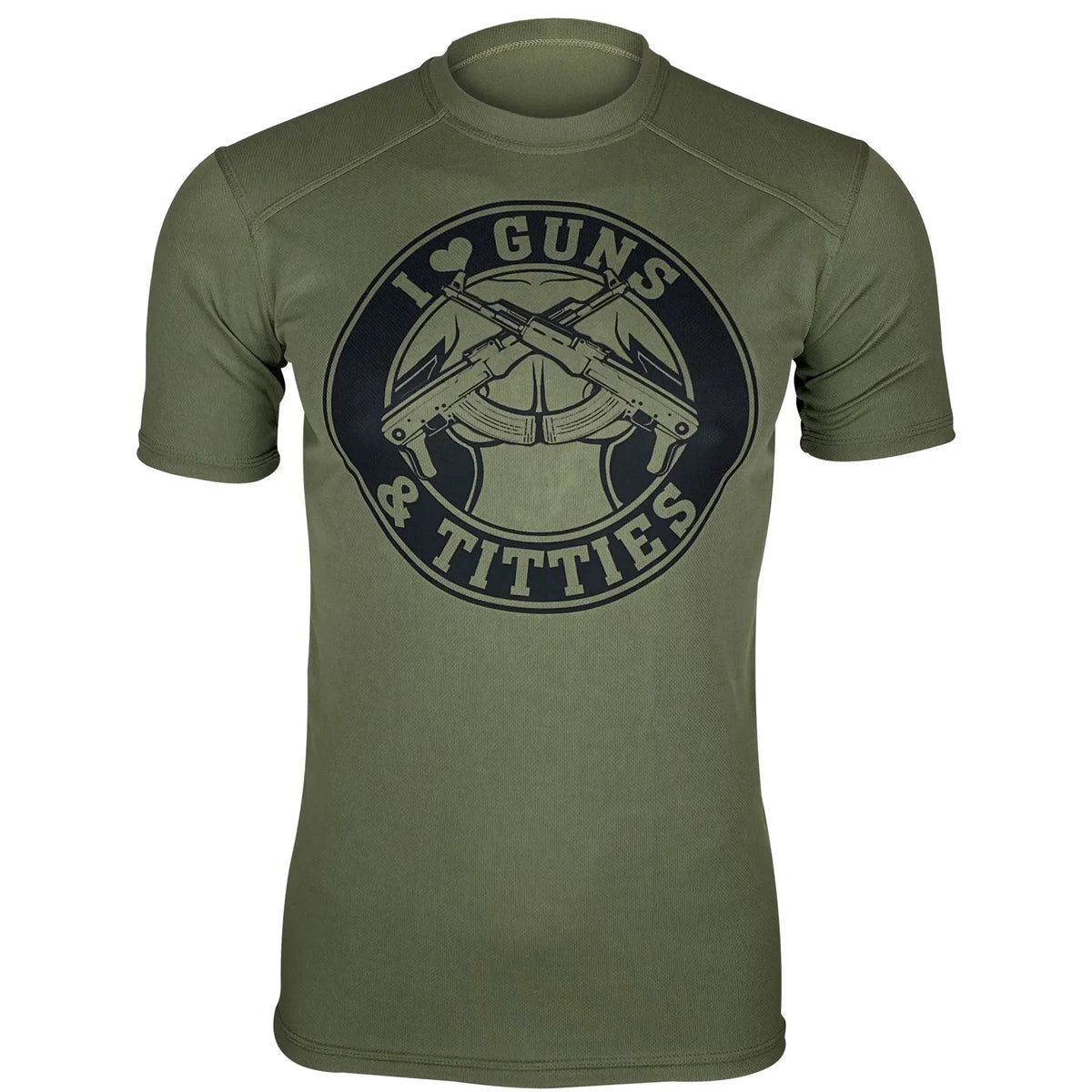 T-Shirt I Love Guns & Titties