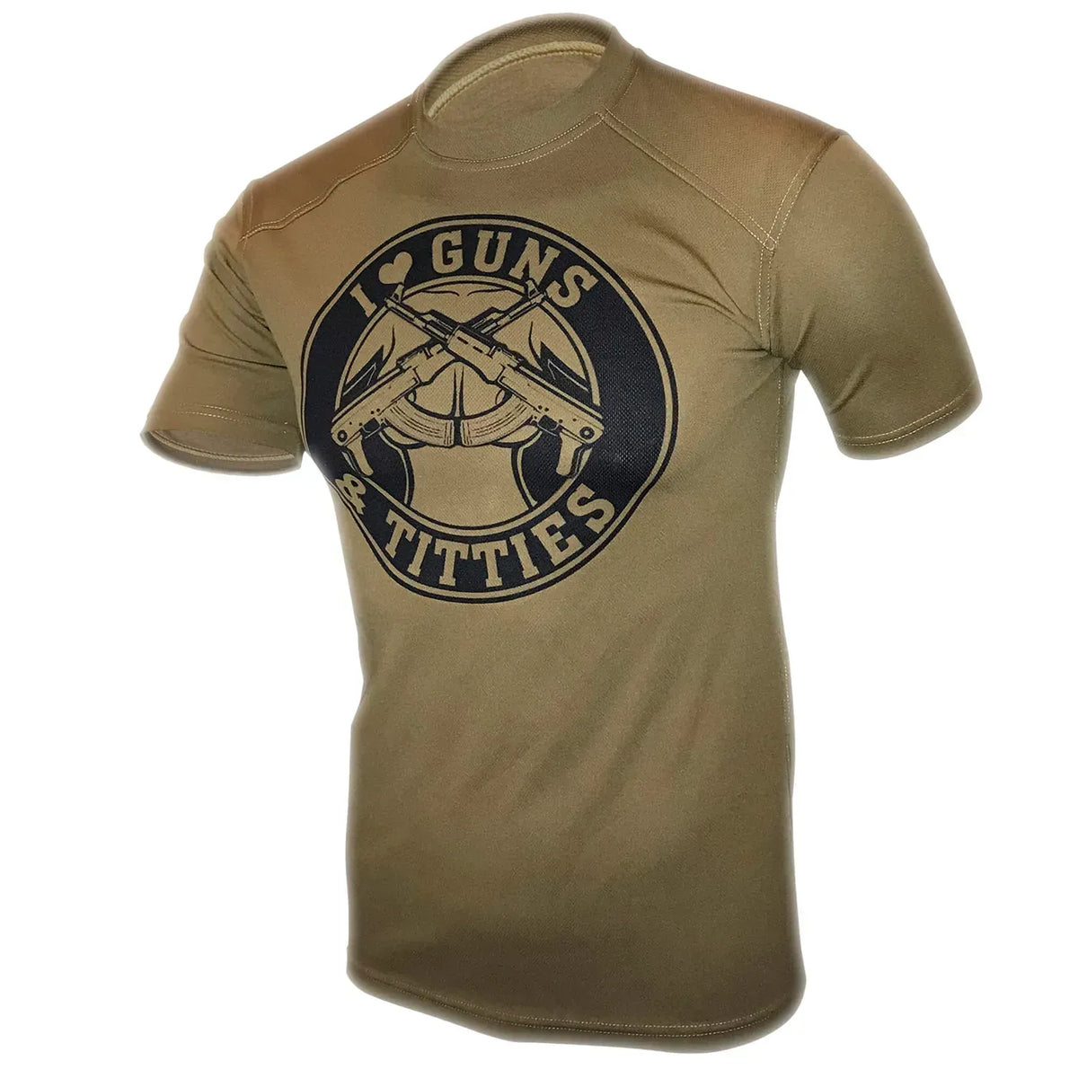 T-Shirt I Love Guns & Titties