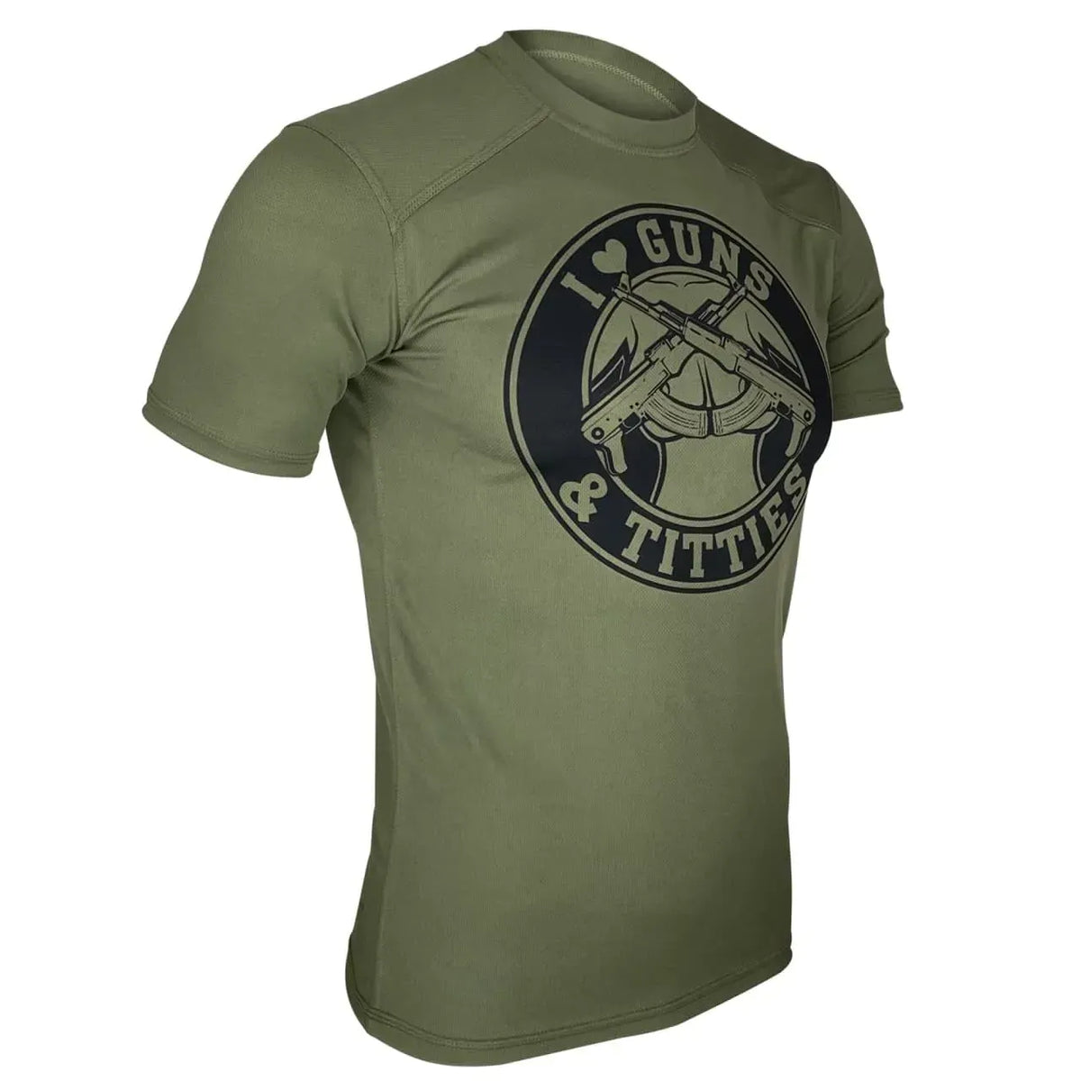 T-Shirt I Love Guns & Titties