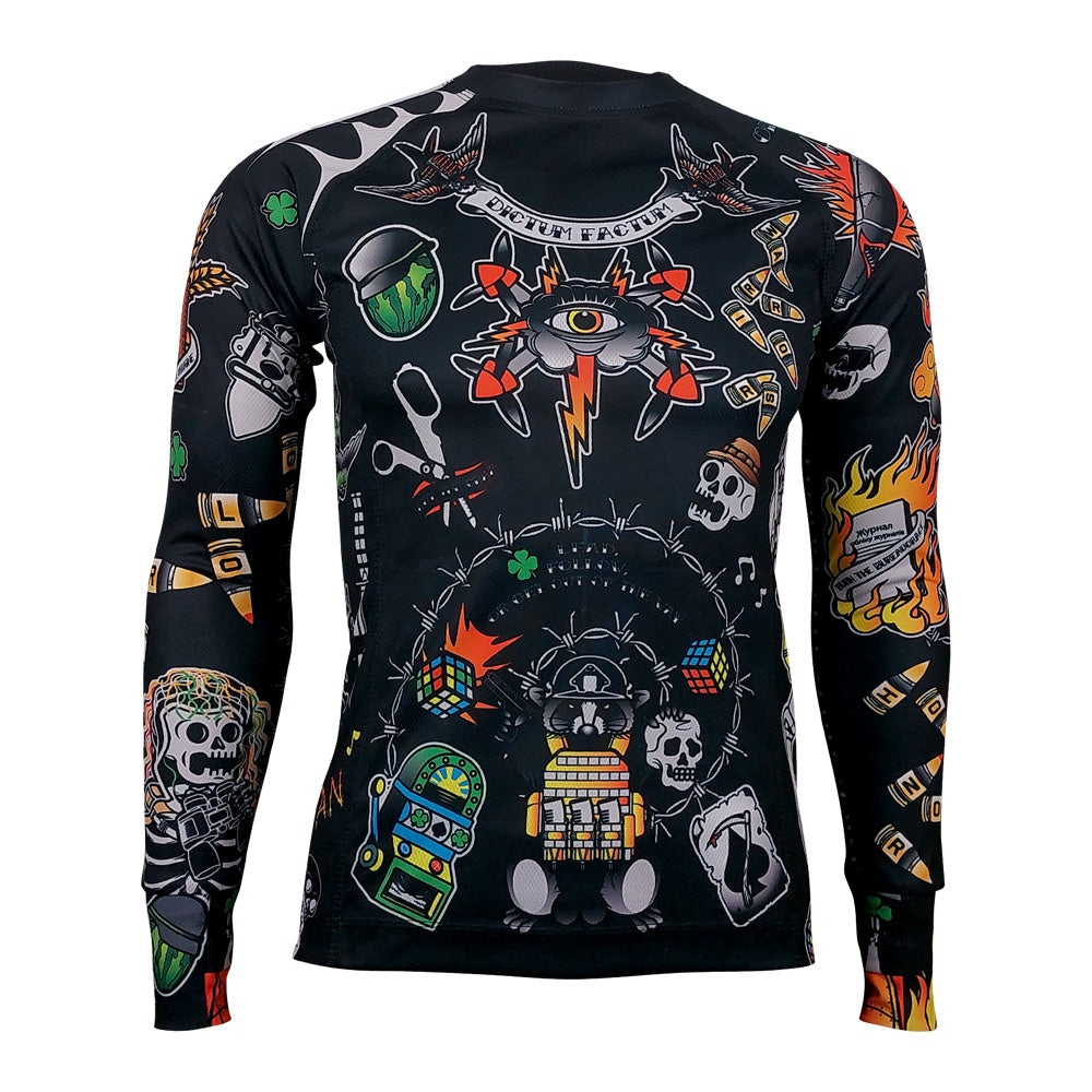 Long Sleeve OLD SCHOOL Black
