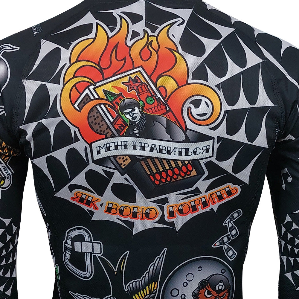 Long Sleeve OLD SCHOOL Black