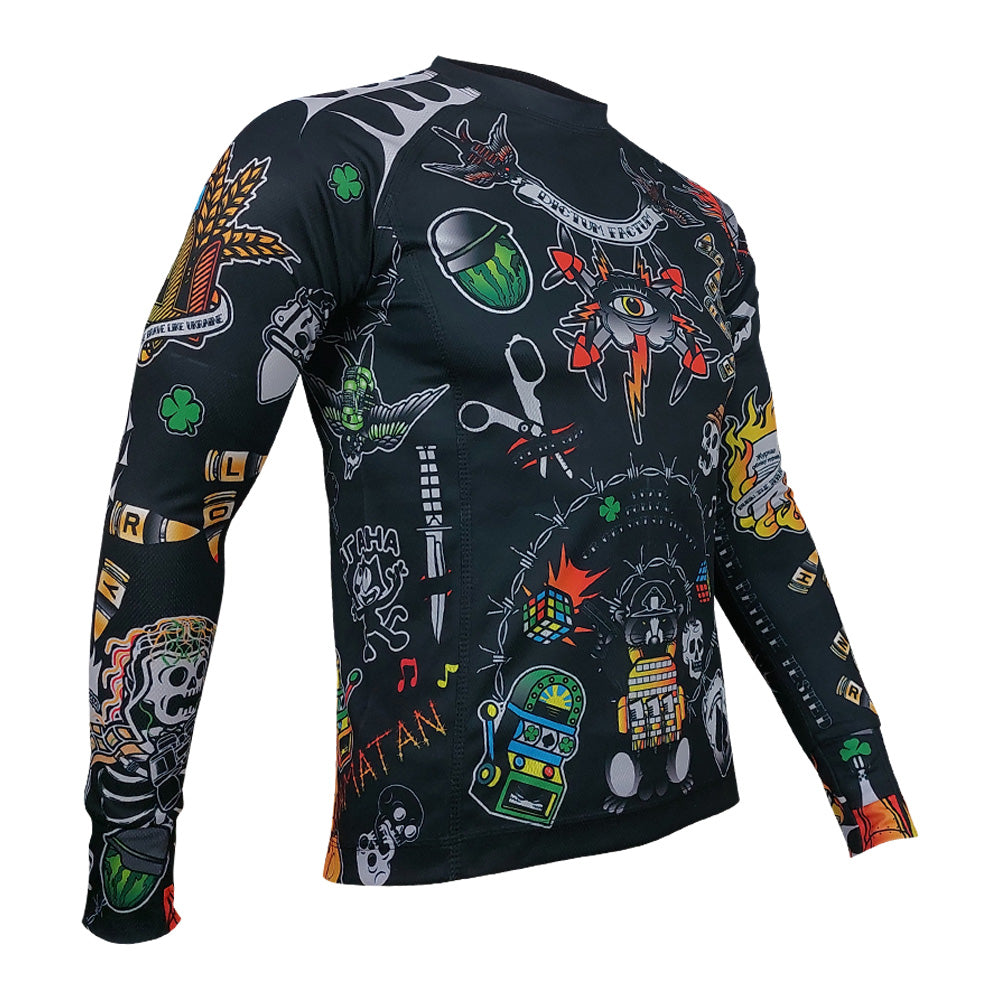 Long Sleeve OLD SCHOOL Black
