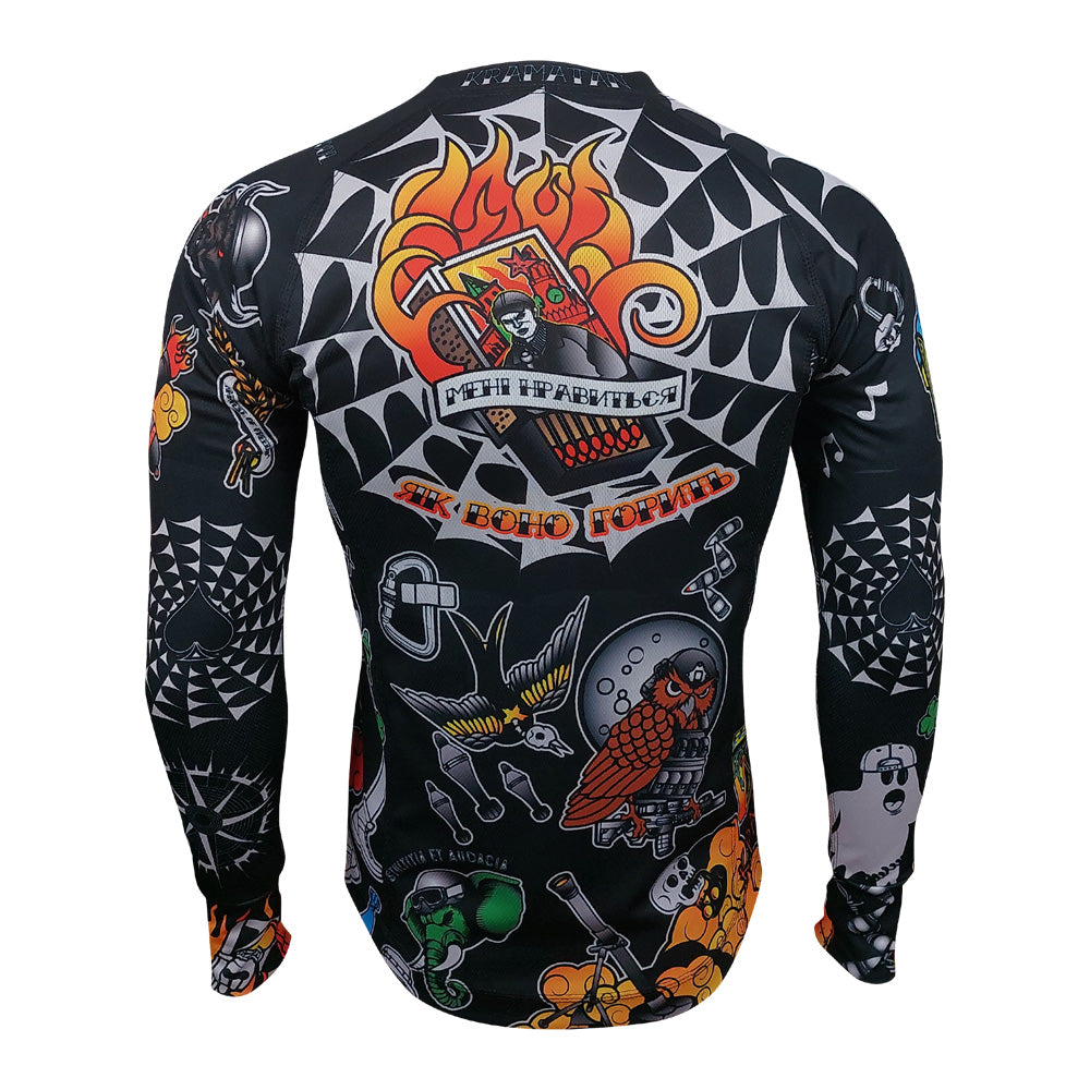Long Sleeve OLD SCHOOL Black