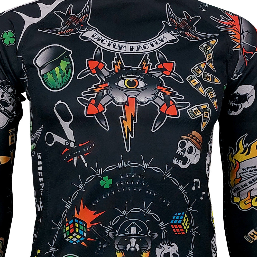 Long Sleeve OLD SCHOOL Black